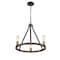 Z-Lite Kirkland 3 Light Chandelier, Rustic Mahogany 472-3RM - alternate 3